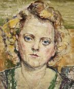 English School (mid 20th century): Portrait of a Woman