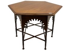 Liberty & Co circa 1890 - walnut centre table