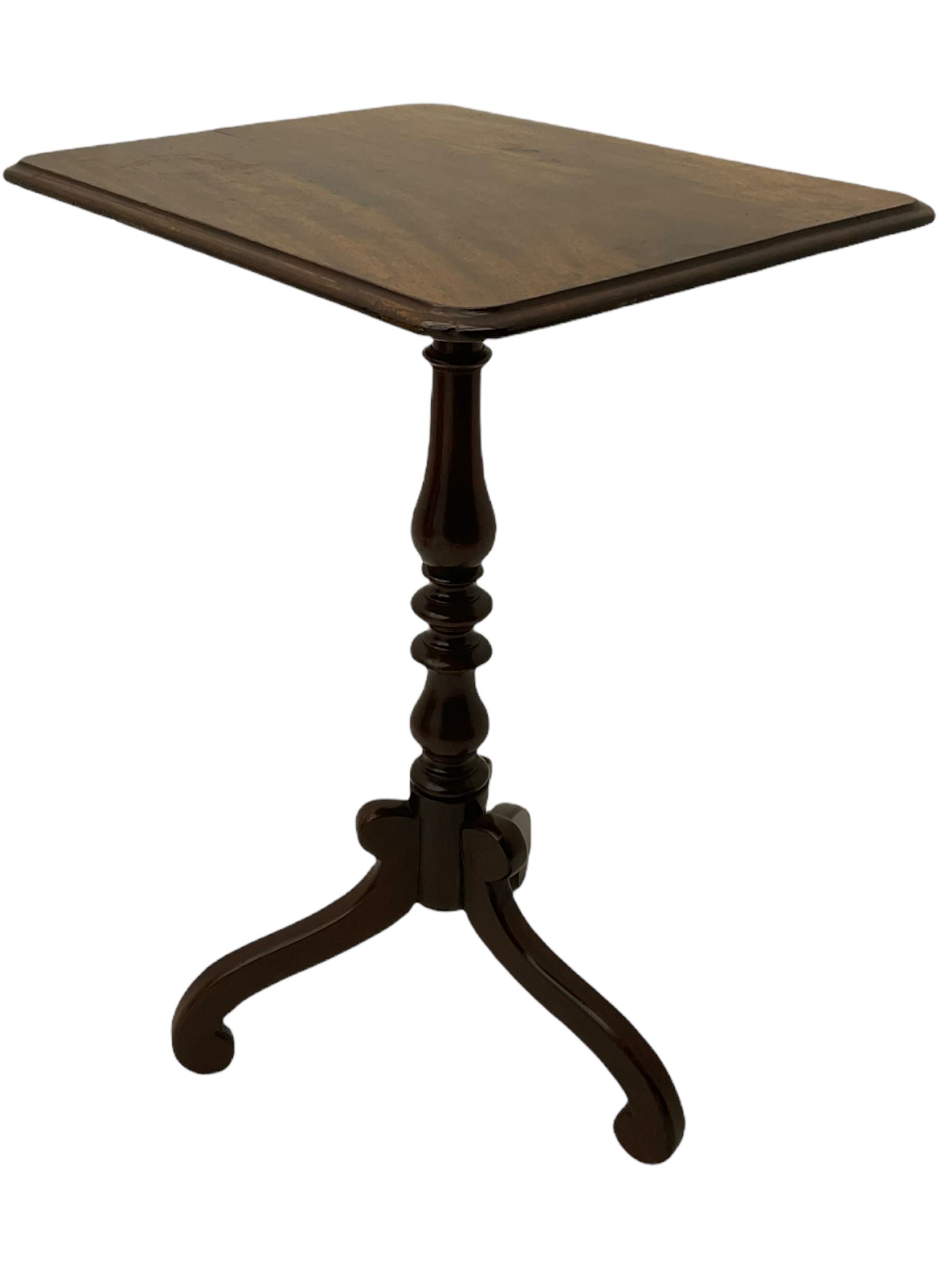 19th century tripod table - Image 5 of 5