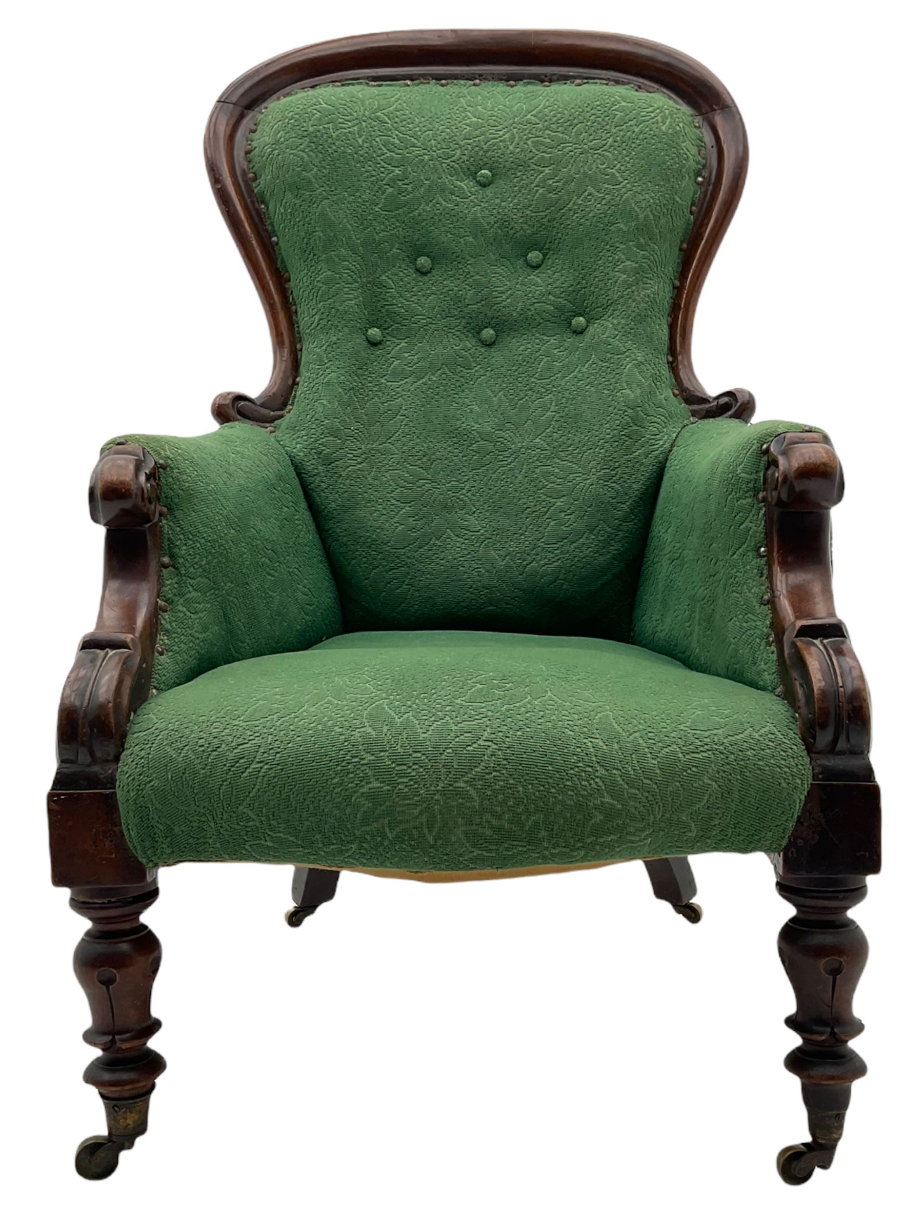 Early Victorian armchair