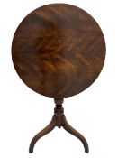 19th century mahogany tripod table