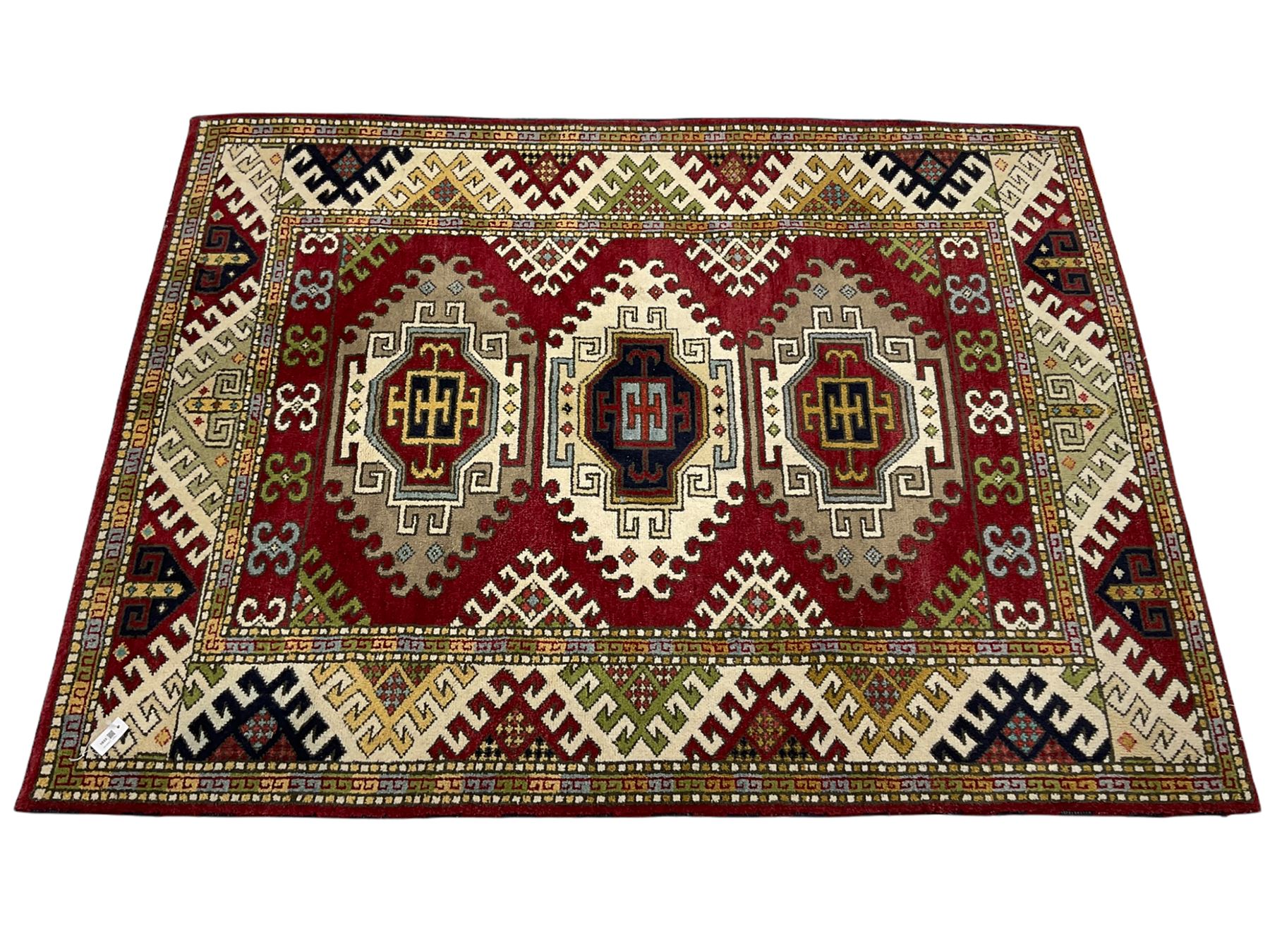 Indo Caucasian rug - Image 5 of 5