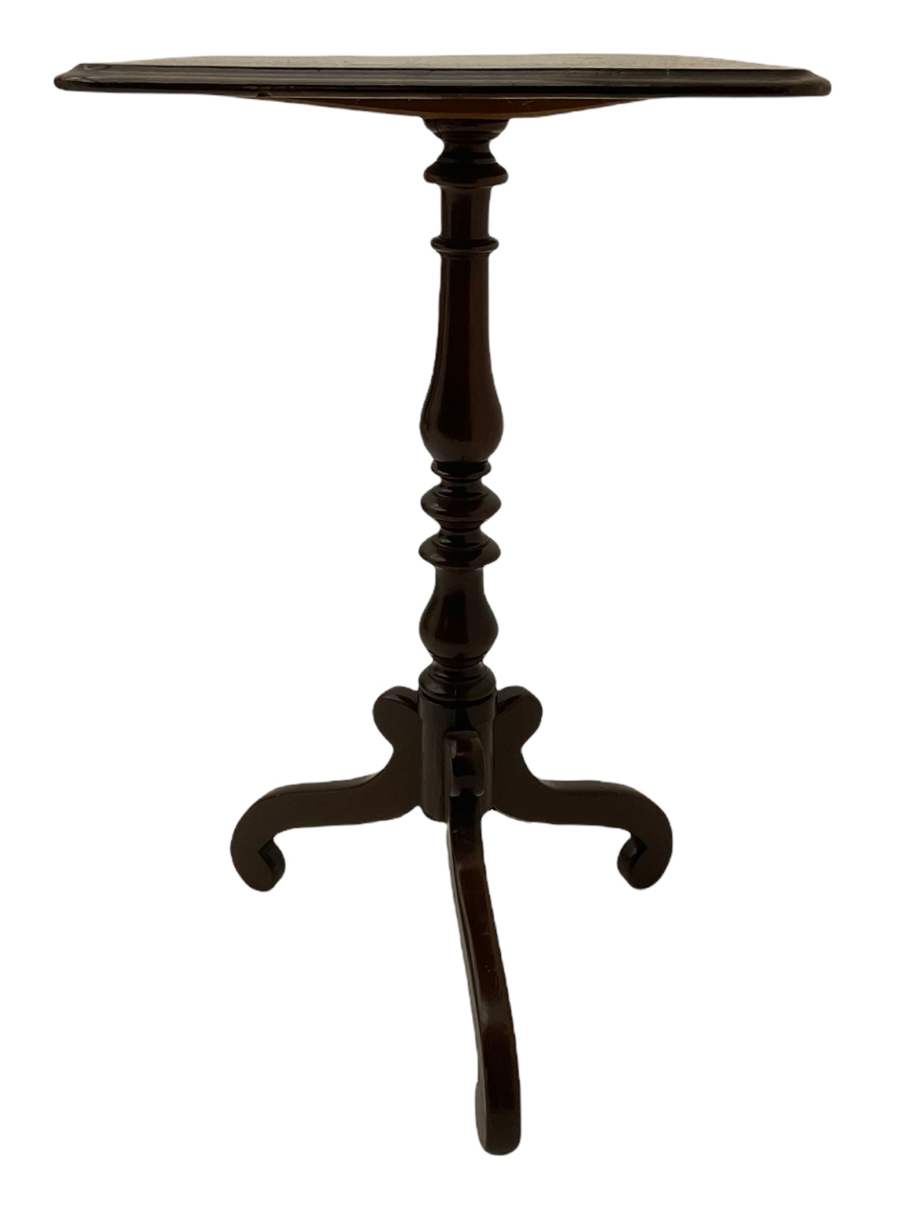19th century tripod table - Image 3 of 5