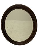 Early 20th century oval wall mirror