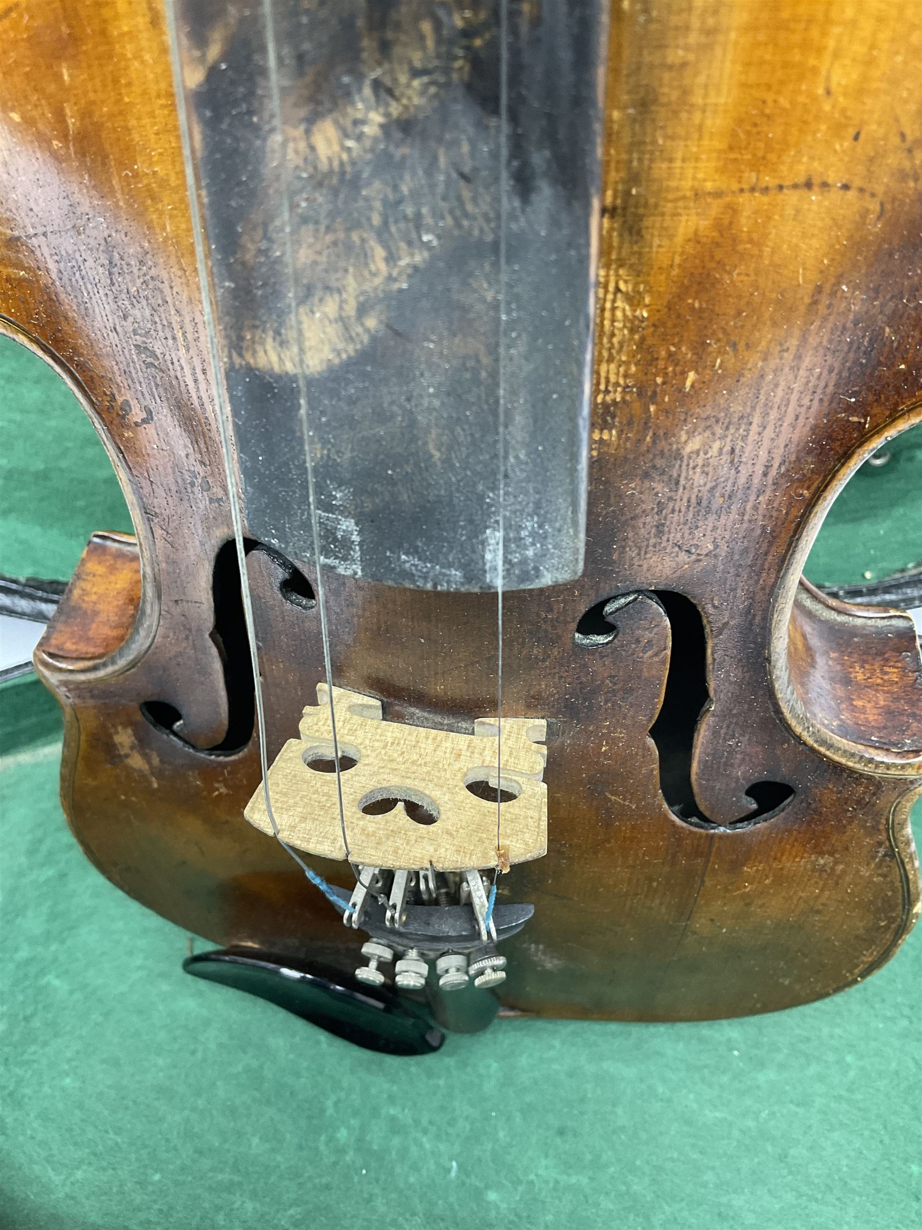 German violin c1900 - Image 11 of 15