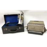 Boosey & Co Class A silver plated cornet no.104710