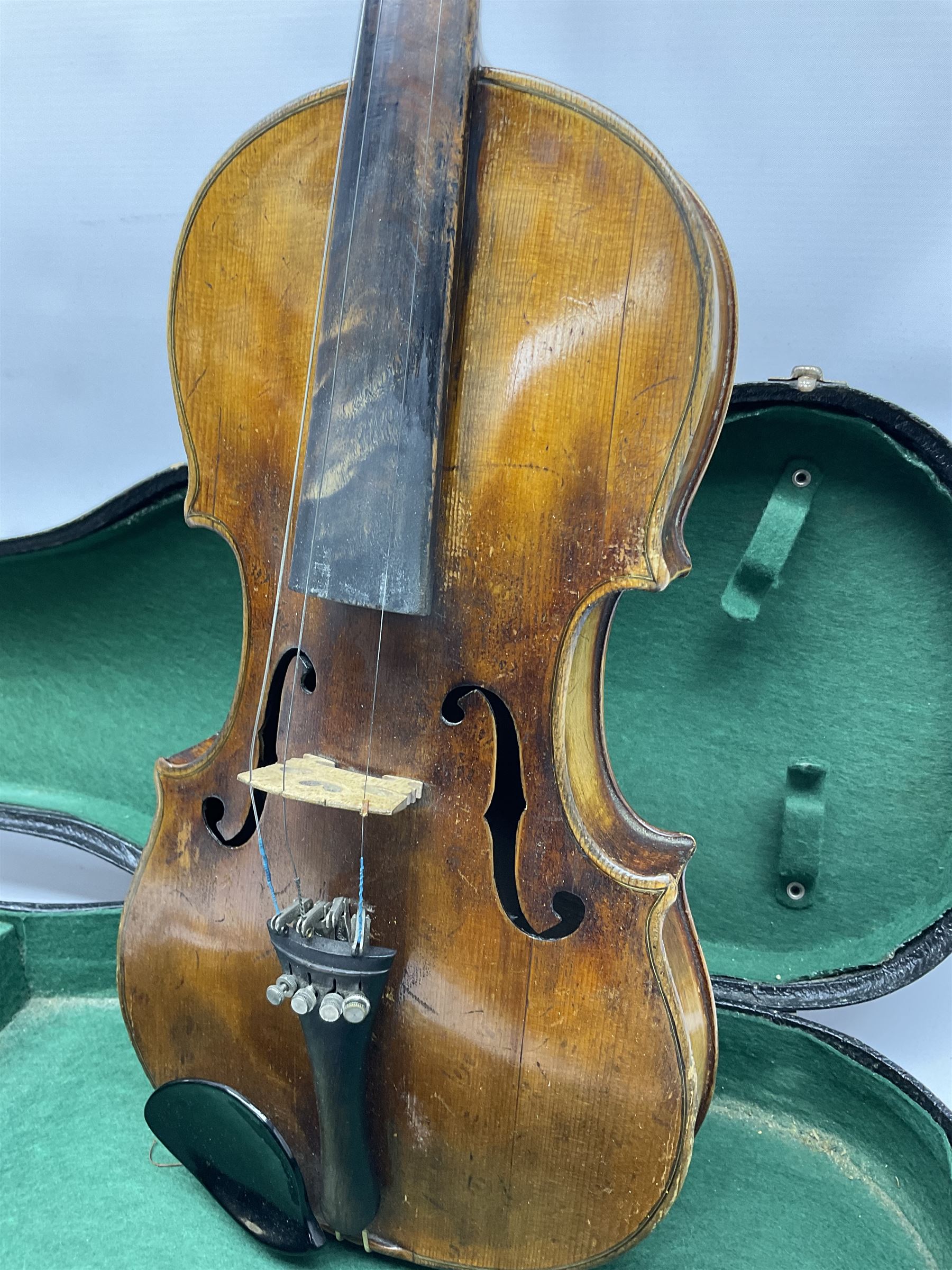 German violin c1900 - Image 15 of 15