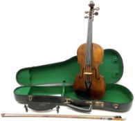 German viola c1900 with 38.5cm (15.25") two-piece maple back and ribs and spruce top