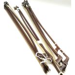 Ten violin/cello bows