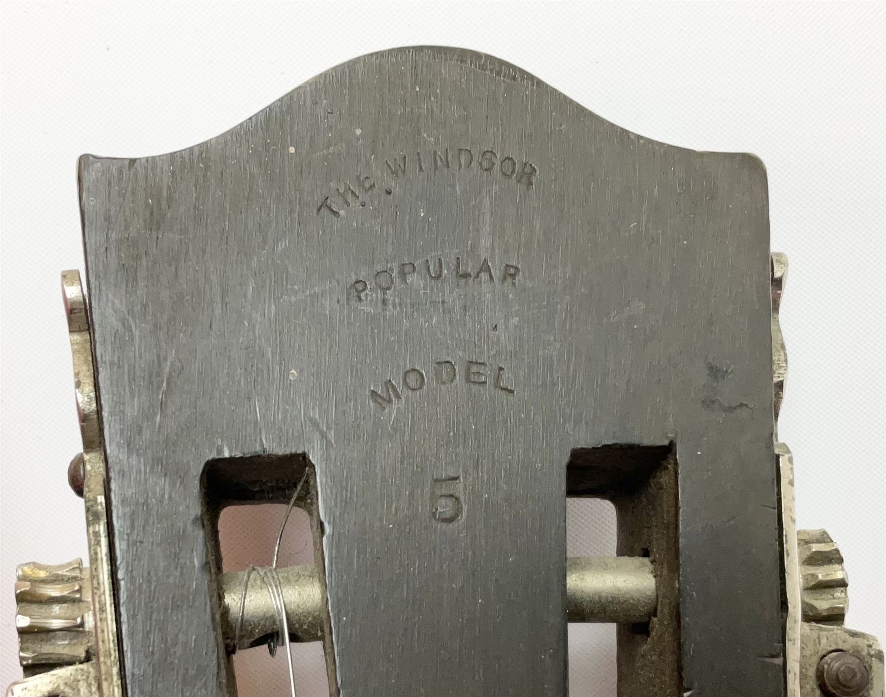 The Windsor Popular Model 5 five string closed back banjo - Image 20 of 21