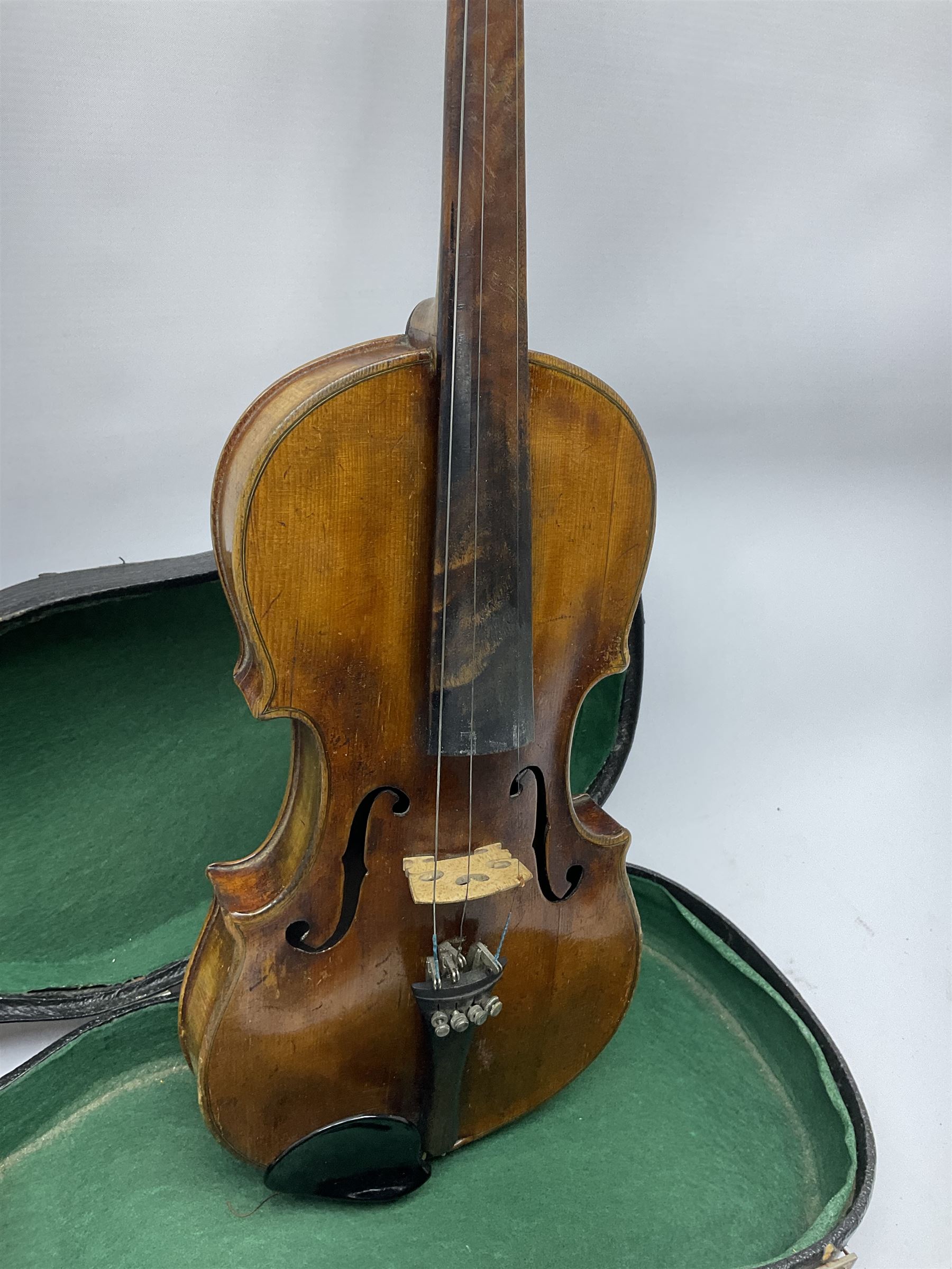 German violin c1900 - Image 9 of 15