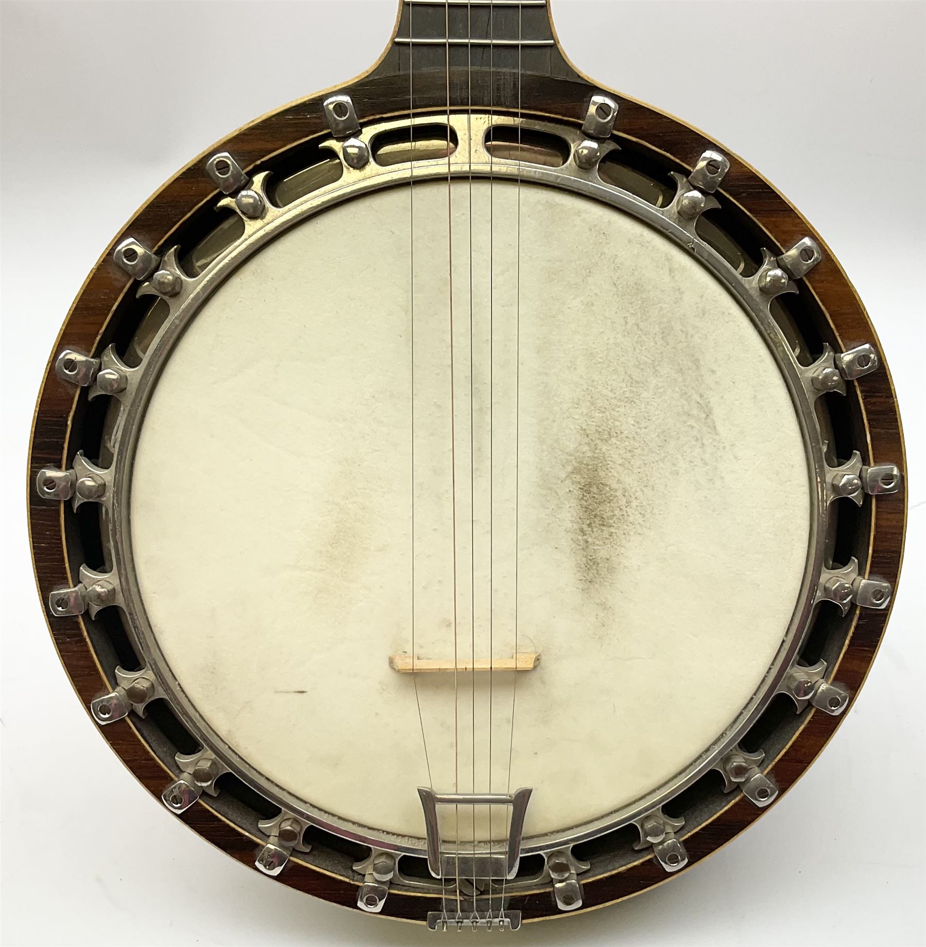 The Windsor Popular Model 5 five string closed back banjo - Image 2 of 21