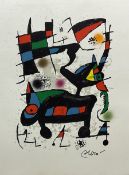 Joan Miro (Spanish 1893-1983): 'Oda a Joan Miro'