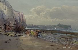 George Wolfe (British 1834-1890): 'Scarborough' South Bay