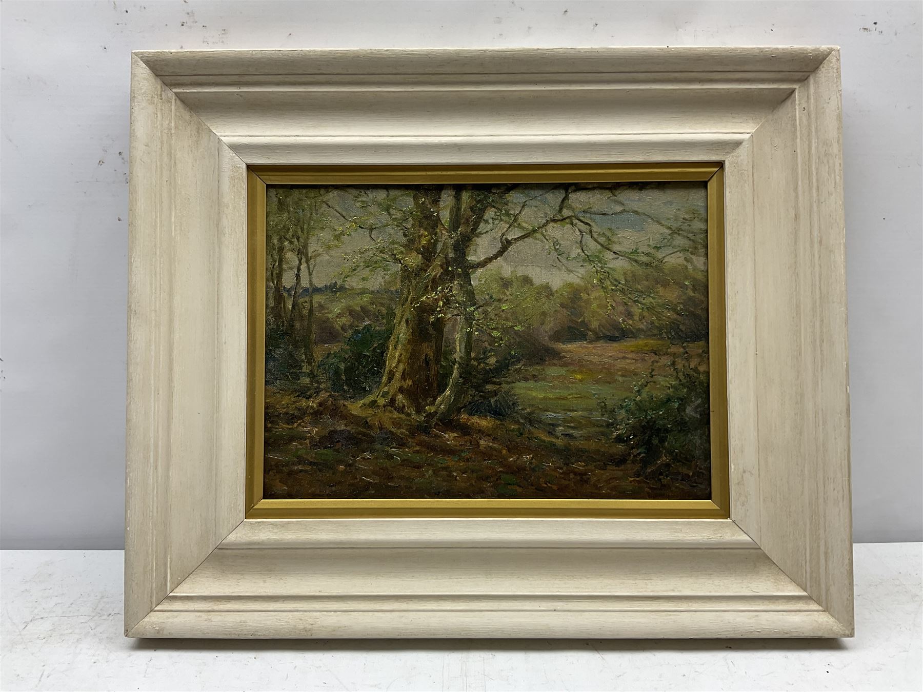 Frederick Golden Short (British 1863-1936): Wooded Landscape - Image 3 of 4