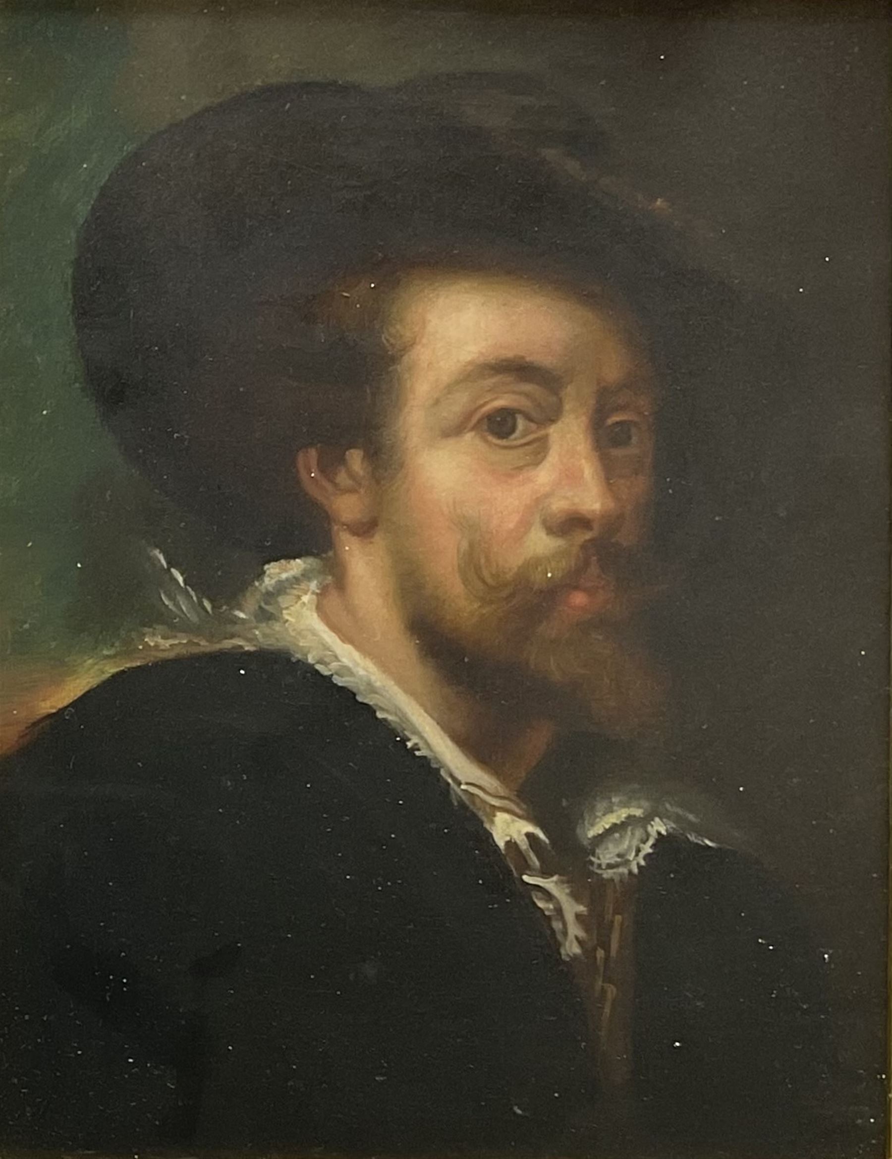 After Peter Paul Rubens (Flemish 1577-1640): Self Portrait - Image 2 of 3