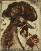 Jacob Bornfriend / Jakub Bauernfreund (Czech 1904-1976): Study of a Cockrell's Head