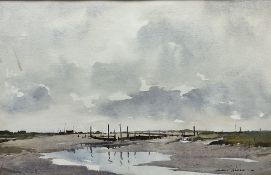 Edward Wesson (British 1910-1983): 'Morston Quay Norfolk'
