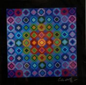 Victor Vasarely (Hungarian/French 1908-1997): 'Minta'