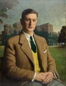 Frederick (Fred) William Elwell RA (British 1870-1958): 'Lt. Col. Norman R Grimston DSO'