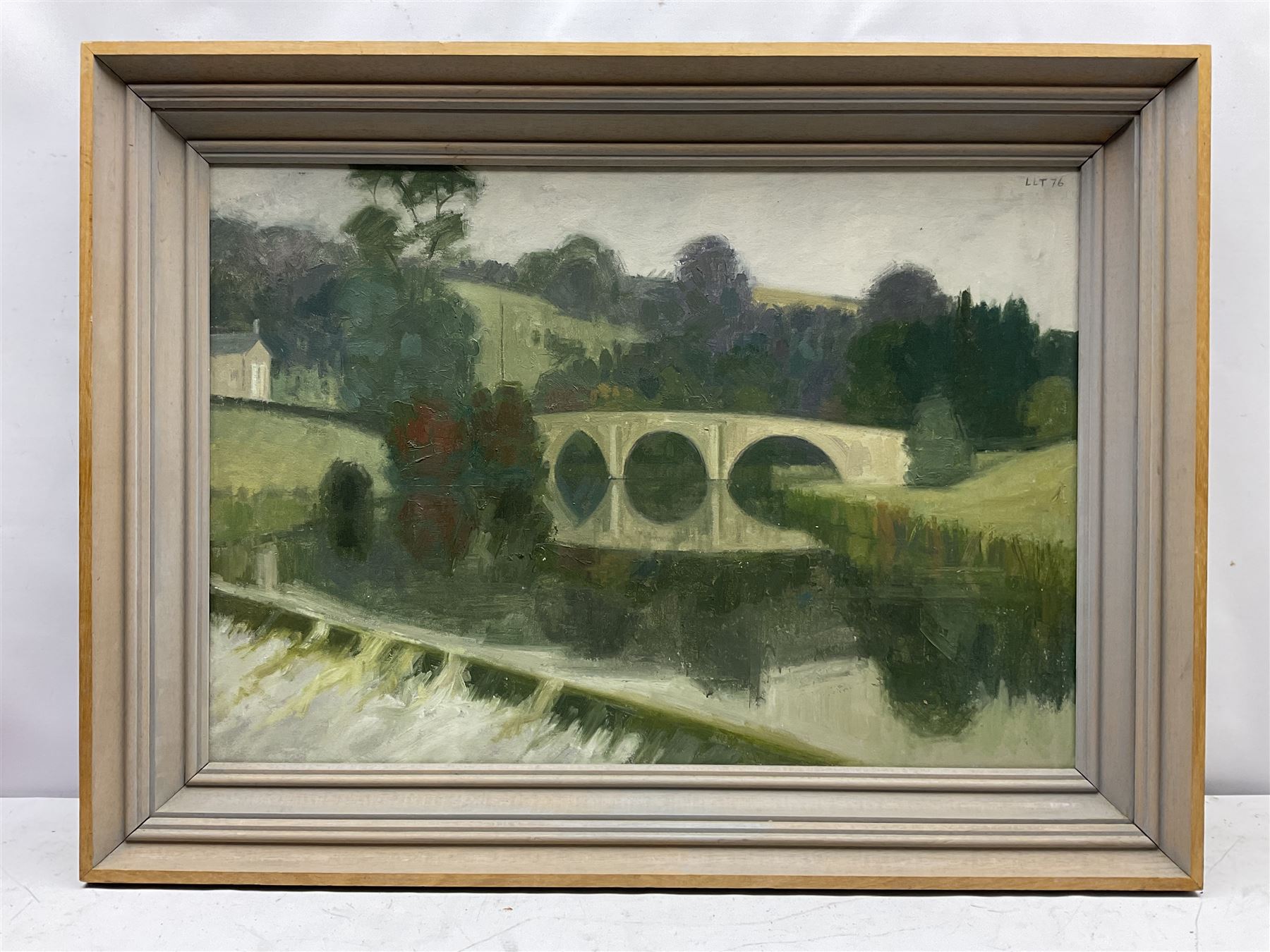 Lawrence Leifchild Toynbee (British 1922-2002): Bridge at Kirkham Priory Yorkshire - Image 2 of 4