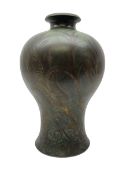 Paul Haustein (German 1880-1944) for WMF: Patinated copper vase circa 1927