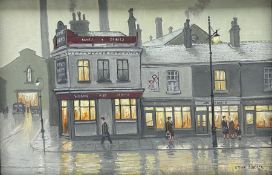 Steven Scholes (Northern British 1952-): Salford Pubs 1962- 'The Kings Arms' & 'The Cumberland Arms