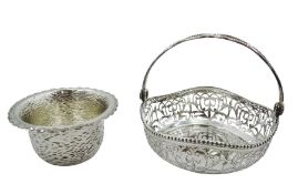 Victorian silver bowl