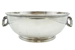 Mid 20th century German silver footed bowl