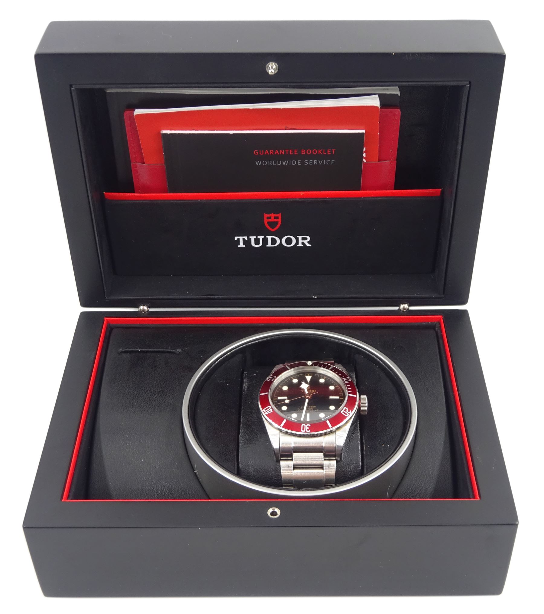 Tudor Heritage Black Bay 200m Rotor self-winding gentleman's stainless steel bracelet wristwatch - Image 4 of 9