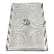 1930's silver cigarette case