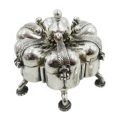 Indian silver spice box/pandan