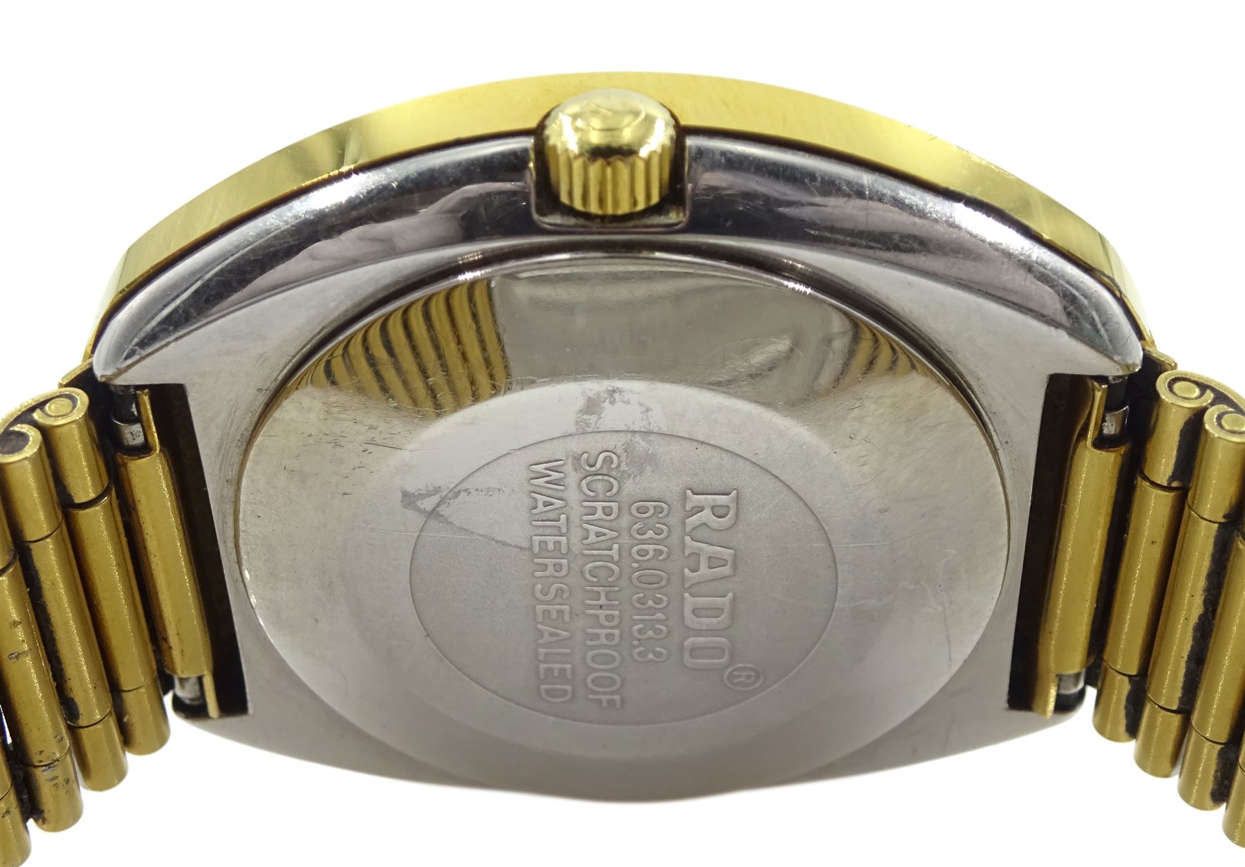 Rado DiaStar automatic gilt stainless steel wristwatch - Image 3 of 4
