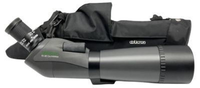 Opticron ES 80 GA Waterproof spotting scope with 'Opticron HDF zoom' eyepiece and stay on case