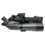 Opticron ES 80 GA Waterproof spotting scope with 'Opticron HDF zoom' eyepiece and stay on case