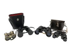 Four pairs of binoculars comprising Carton 10x50