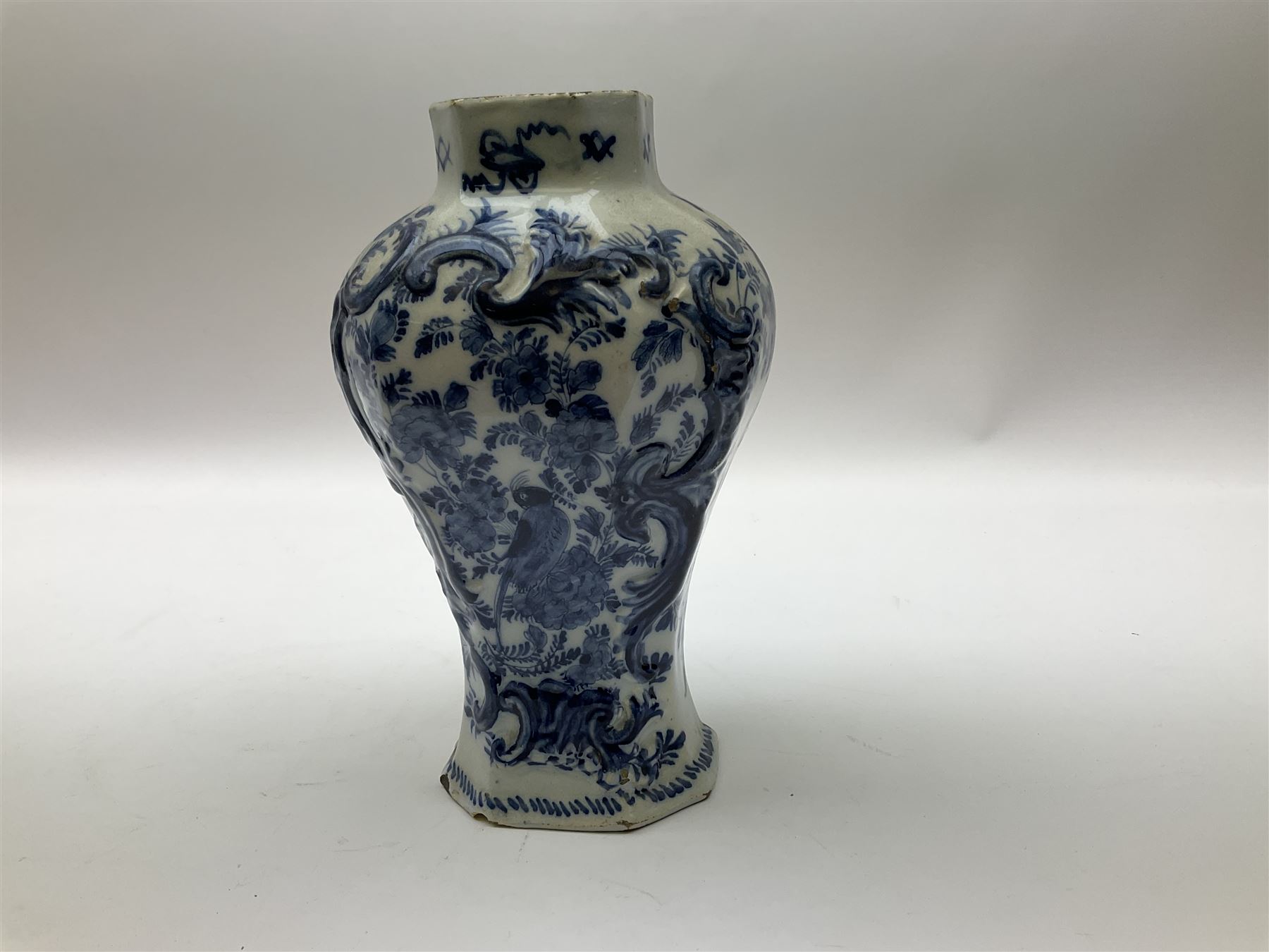 Pair of 19th century Delft blue and white vases - Image 9 of 16