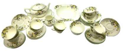 Royal Doulton April pattern tea set