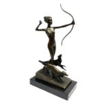 Art Deco style bronze