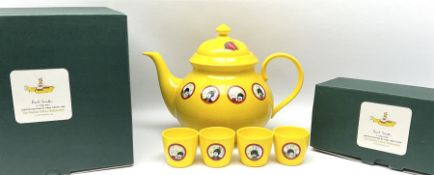 Limited edition Beatles Yellow Submarine teapot