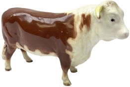 Beswick model of a Hereford Bull