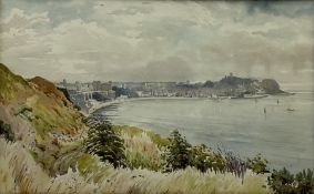 Edward H Simpson (British 1901-1989): Scarborough from Holbeck Gardens