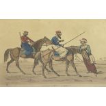 By and after Henry Thomas Alken (British 1785-1851): Arabian War Horses