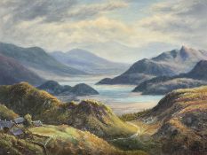 Frederick E Robertson (British 19th/20th century): Scottish Highland Landscape