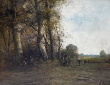 English School (early 20th century): Edge of the Woods