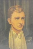 English School (Early 20th century): Portrait of a Dapper 1920's Gentleman