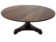 19th century and later mahogany centre table