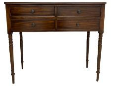 Georgian design mahogany side table