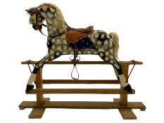 Collinson - early 20th century carved wood rocking horse