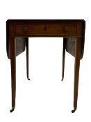 Georgian mahogany pembroke table